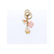 Patrick Ve Sünger Bob Charm Anahtarlık Renkli Renkli