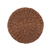 Kahverengi Yaratıcı Masa Matı Çok Amaçlı Uzun Ömürlü Masa Koruması Kahverengi