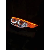 2.5 İnç Düz Bi Xenon Mercek J Model Beyaz Angelli Kapak Set