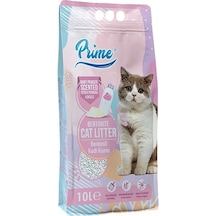 Prime Bebek Pudralı Kokulu Topaklaşan İnce Bentonit Kedi Kumu 10 L