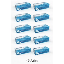 Dolphin L Beden, 10 Kutu, Mavi, Nitril Eldiven, Pudrasız, Latekssiz, Kutuda 100 Adet