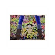Bedeko Red Kit Ve Joe Dalton Art Mdf Tablo 35 Cm X 50 Cm