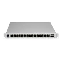 Ubiquiti USW-PRO-48-POE 48 Port Gigabit 48 Port Poe 600W +4 Port 10 GigaBit SFP Metal Kasa Yönetilebilir Switch