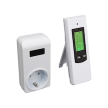 Wezone Sıcaklık Kontrol Cihazı Ev Isıtma/soğutma Akıllı Prizi Lcd Ekranlı 230v 16a 3680w Otomatik Sıcaklık Regülasyonu Euro Şarjı