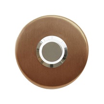 Lockway Z-101abb Bronz Paslanmaz Tek Kontak Zil Butonu Beyaz Led