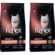 Reflex Plus Hairball Somonlu Yetişkin Kedi Maması 2 x 1500 G