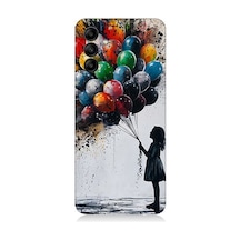 Samsung Galaxy A35 Uyumlu Balonlu Çocuk Desenli Silikon Kılıf