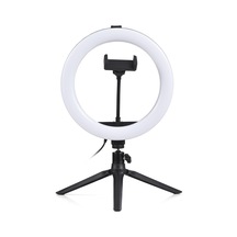 10" Led Video Konferans Aydınlatması Halka Işık Siyah Siyah