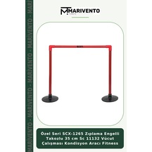 Özel Seri Scx-1265 Zıplama Engelli Takozlu 35 Cm Sc 11132 Vücut Çalışması Kondisyon Aracı Fitness Çok Renkli