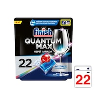 3 Adet Finish Quantum Max Bulaşık Makinesi Deterjanı Tableti