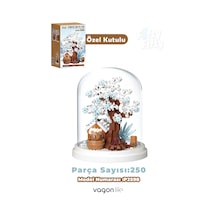 Panlos Yko Serisi Kapibara Figürlü Ağaç Ev 250 Parça Oyuncak Blok Yapım Seti Ff-p2598