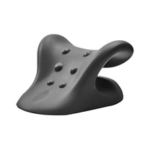 Mufunye Koyu Siyah Pu Boyun Travyesi - Evde Kullanıma Uygun Fonksiyonel Boyun Masajı Ve Traksiyon Yastığı - Sağlıklı Yaşam İçin Kolay Kullanım Çok Renkli