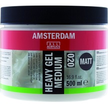 Amsterdam Matt Heavy Gel Medium - 500Ml