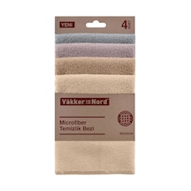 Vakker Nord Microfiber Temizlik Bezi 4'lü - 7 Adet Tarı 4+ Numara