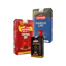 Tiryaki 1kg, Kamelya 1kg, Altınbaş 200gr Dökme Çay Paketi