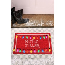 Tr Dekoratif Kapı Önü Paspas, Dış Mekan/ev İçi/banyo/mutfak/yatak Odası/giriş Paspasları Merry Christmas Diğer