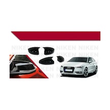 Audi A3 8v Sedan-hb 2012-2019 Batman Parlak Siyah Ayna Kapağı