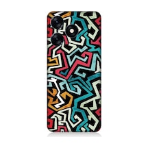Tecno Spark 10 Uyumlu Pop Art Grafiti Grunge Desenli Silikon Kılıf