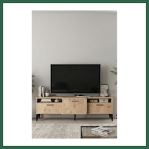 Bezos Mistral Tv Sehpası Suntalam Bej 160x40 Cm Bzs01