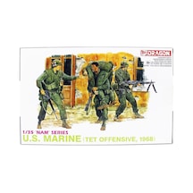 1/35 Amerikan Donanma Askerleri 1968 Vietnam Tet Saldırısı Maketi, Dragon 3305