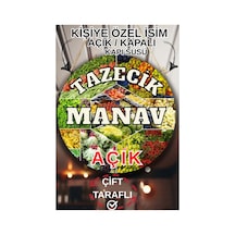 Kişiye Özel Manav Açık Kapalı Kapı Süsü, İsme Özel Meyve Sebze Dükkanı Tabelası, Manav Dekorasyonu