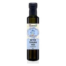 Tazemiz Soğuk Sıkım Keten Tohumu Yağı 250 ML