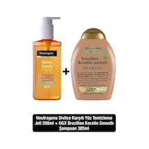 Neutrogena Sivilce Karşıtı Yüz Temizleme Jeli 200 ML + OGX Brazilian Keratin Smooth Şampuan 385 ML