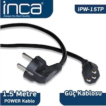 Kablo Power Inca 1.5 Metre Power Kablosu Ipw-15Tp