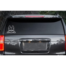 Bulldog 4 Köpek Araba Araç Depo Sticker Yapıştırma