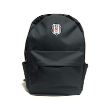 Beşiktaş Siyah Üç Bölmeli Okul Ve Günlük Sırt Çantası Siyah