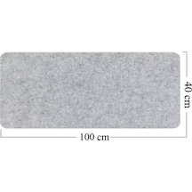 Mousepad Masa Üstü Koruyucu 3mm Keçe Klavye Pc Notebook Altı G