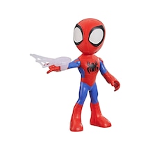 Spidey And His Amazing Friends Büyük Boy Spidey Figürü, 22,5 Cm'lik Aksiyon Figürü, Çocuklar İçin Okul Öncesi Oyuncakları, 3 Yaş Ve Üzeri, Süper Kahraman Oyuncakları