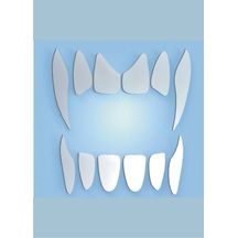 M3 Decorium Vampir Dekoratif Ayna Gümüş