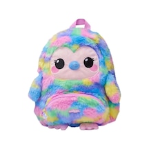 Smıggle Anaokulu Kreş Sırt Okul Çantası Fluffy Penguen pembe
