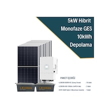 5kw Monofaze Hibrit Sistem 2