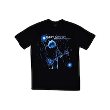 Stoned&Fame Gary Moore Baskılı T-shirt SIYAH Siyah