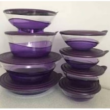 Tupperware Mor Da Mla Set 8'Li Set Çok Renkli