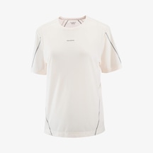 Salomon Shakeout Core Kadın Koşu Tişört Whisper White Lc2660600 Krem