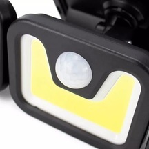 Mx-1725b Sensörlü 3 Modlu 90 Cob Ledli Solar Aydınlatmalı Duvar Lambası Adaptor Sec-Kumanda-Metraj Seç Yok-Kumanda-Yok