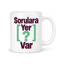 Bezos Sorulara Yer Var Tasarımlı Porselen Kupa - Model 474 Bezos1