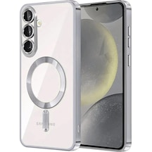 Samsung Galaxy Uyumlu  S26 Kross Magneticsafe Kapak Titan Gri