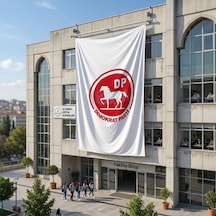 Demokrat Parti Bayrağı 140gr Premium Raşel Kumaş 6x9 Metre Diğer