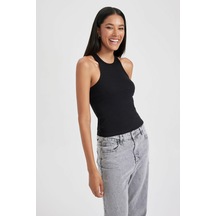 Refox Slim Fit Halter Yaka Fitilli Kaşkorse Atlet