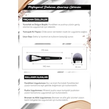 Lexroo Düz Fondöten Fırçası Face Paint Brush 104