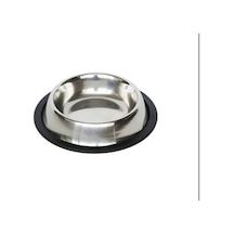 Paslanmaz Çelik Metal Mama Kabı 34 Cm. Çok Renkli