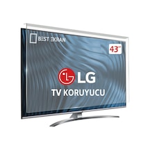 LG Uyumlu 43" inç 109 Ekran Tv Ekran Koruyucu - Kırılmaz Ekran Koruyucu