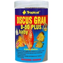 Tropical Discus Gan D-50 Plus Baby Yavru Balık Yemi 25 ML 130 G