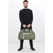 Probag Yeşil Spor Ve Seyahat Çantası Ayakkabı Bölmeli, Su Geçirmez, Omuz Askılı Antrenman Çantası Yeşil
