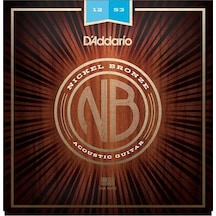 Daddario Nb1253 Akustik Gitar Tel Seti Nickel Bronze, .012-.053