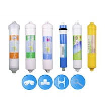Su Arıtma Cihazı Membranlı İnline 6'lı Filtre Set